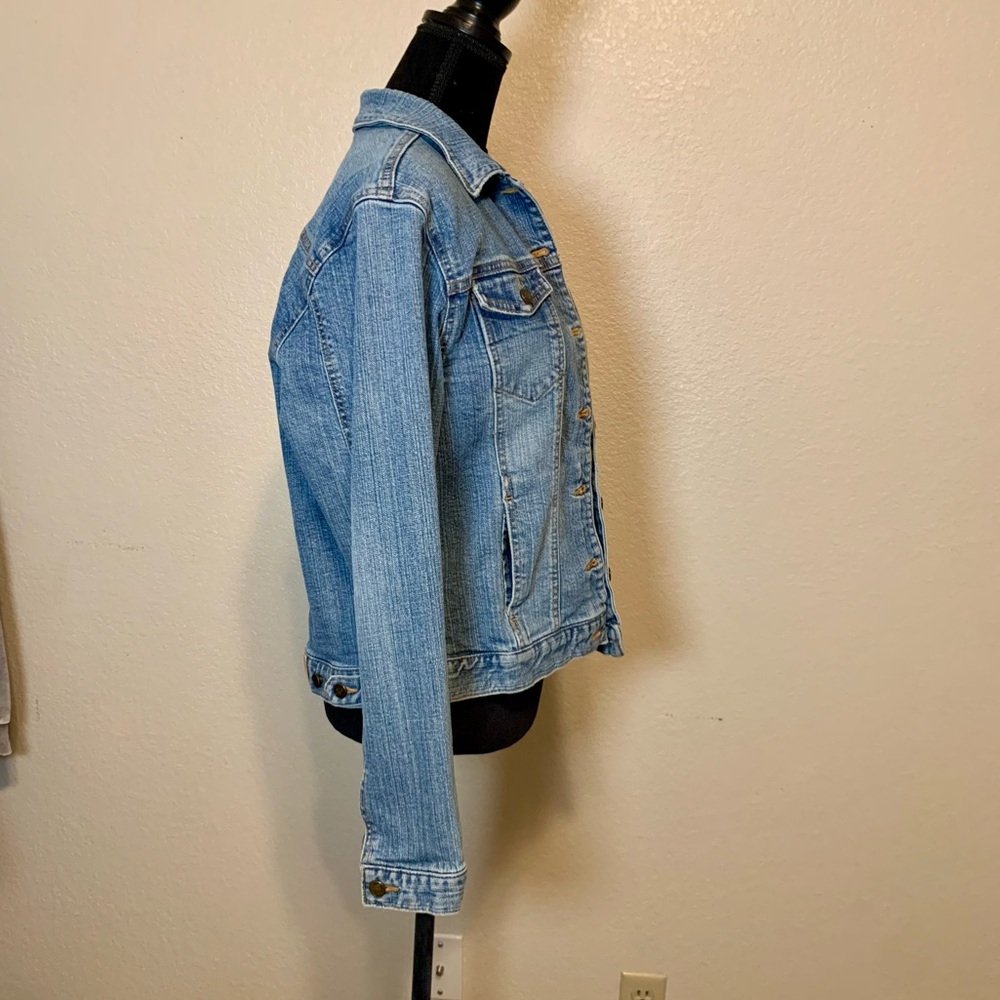 Vintage 90’s Y2K Disney Store Mickey Mouse Denim Jean Jacket Blue Size Medium - Picture 10 of 16